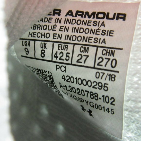 Under Armour UA Project Rock 1 Training Shoes Mens - Picture 9 of 11